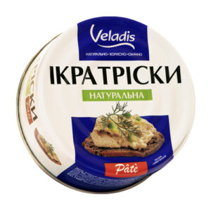 Ікра тріски PATE натуральна "Veladis", 100 г, ціна за шт