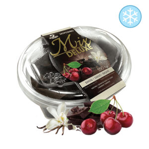 Морозиво "Ласунка" Mix Deluxe Ваніль-какао-вишня, 550 г, ціна за шт