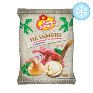 Пельмені "Сита Хата" з яловичиною та свининою, 900 г, ціна за шт