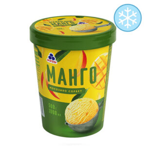 Морозиво "Рудь" Манго у відрі, 500 г, ціна за шт
