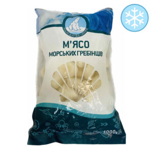 М'ясо морських гребінців мор./глазур 40/60, 1 кг, ціна за кг