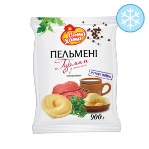 Пельмені "Сита Хата" "Гурман" з маслом, 900 г, ціна за шт
