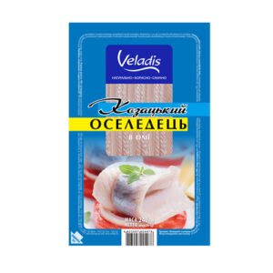 Козацький оселедець в олії "Veladis", 240 г, ціна за шт