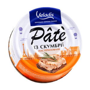 Pate "Veladis" зі скумбрією, 100 г, ціна за шт