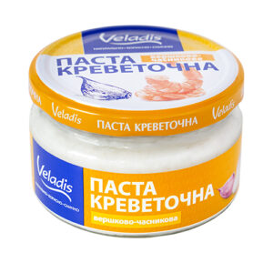 Паста креветочна вершково - часникова "Veladis", 150 г, ціна за шт