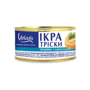 Ікра тріски "Veladis", 100 г, ціна за шт