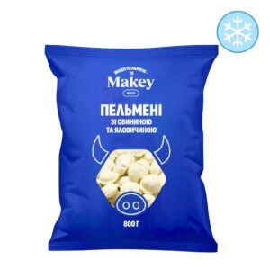 Пельмені "Макей" зі свининою та яловичиною, 800 г, ціна за шт
