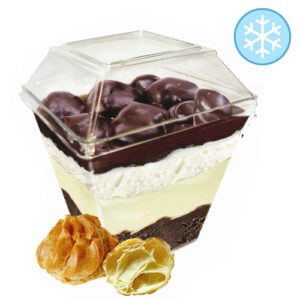 Морозиво "GelAmo" десерт "PROFITEROLE", 150 г, ціна за шт