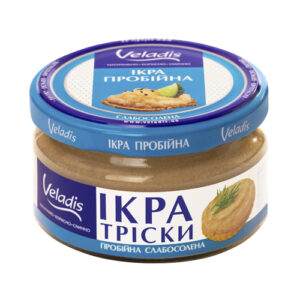 Ікра пробійна тріски "Veladis", 180 г, ціна за шт