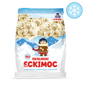 Пельмені "Рудь" ЕСКІМОС, 800 г, ціна за шт