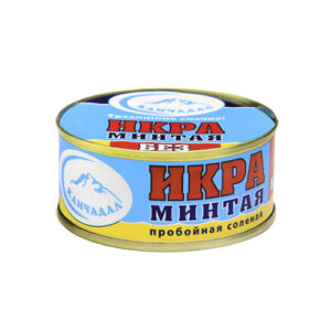 Ікра мінтая пробійна солена "Камчадал"ж/б, 80 г, ціна за шт