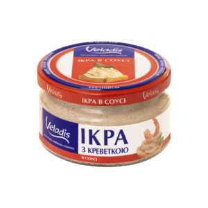 Ікра мойви в соусі  з креветкою "Veladis",160 г, ціна за шт