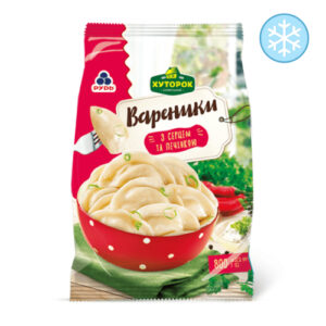 Вареники "Рудь" із серцем і печінкою, 800 г, ціна за шт