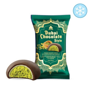 Морозиво десерт "Рудь"DUBAI CHOCOLATE STYLE З ФІСТАШКОЮ ТА КАДАІФ, 40 г, ціна за шт