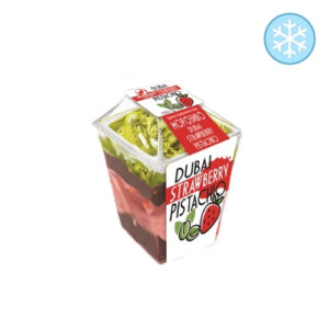 Морозиво "Ласунка"десерт  Dubai Strawberry Pistachio, 150г, ціна за шт