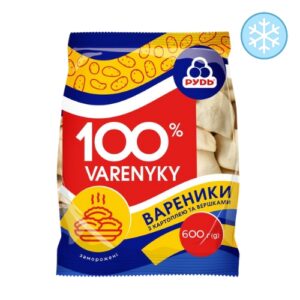 Вареники "Рудь"  100% з картоплею, 600г, ціна за шт