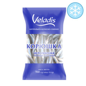 Корюшка "Veladis" з головою IQF, 0.7кг, ціна за шт