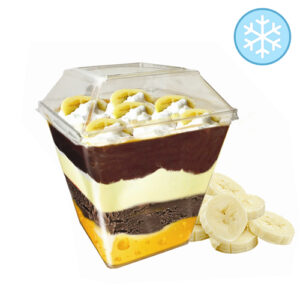 Морозиво "GelAmo" десерт "BANAN - NUTTI", 150 г, ціна за шт