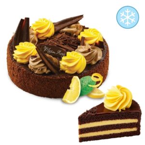 Торт "Рудь" кондитерський "Шоколадно - лимонний", 650 г, ціна за шт
