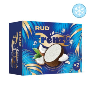 Морозиво "Рудь" десерт Frenzy «Coconut», 180 г (2*90 г), ціна за шт