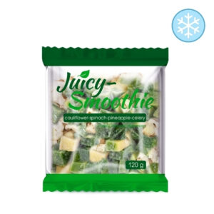 Суміш овочево-фруктова "Juicy-Smoothie" цвітна капуста-шпинат-селера-ананас, 120 г, ціна за шт