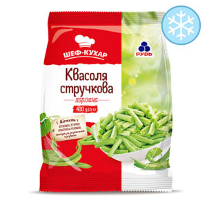Стручкова квасоля "Рудь" порізана, 400 г, ціна за шт