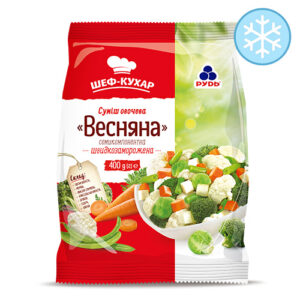 Овочева суміш "Рудь" "ВЕСНЯНА" семикомпонентна, 400 г, ціна за шт